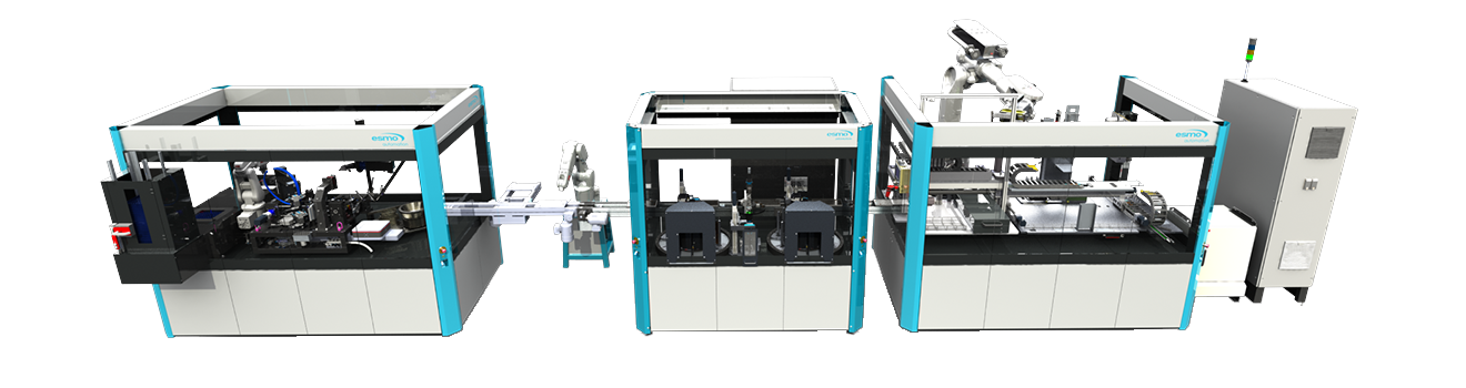 UniCell Fertigungszelle – modulare Montagelösung von esmo automation