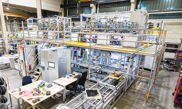 Machinery building for automation